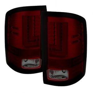 Задняя оптика диодная темно-красная Spyder для GMC SIERRA 1500 2500 2014-